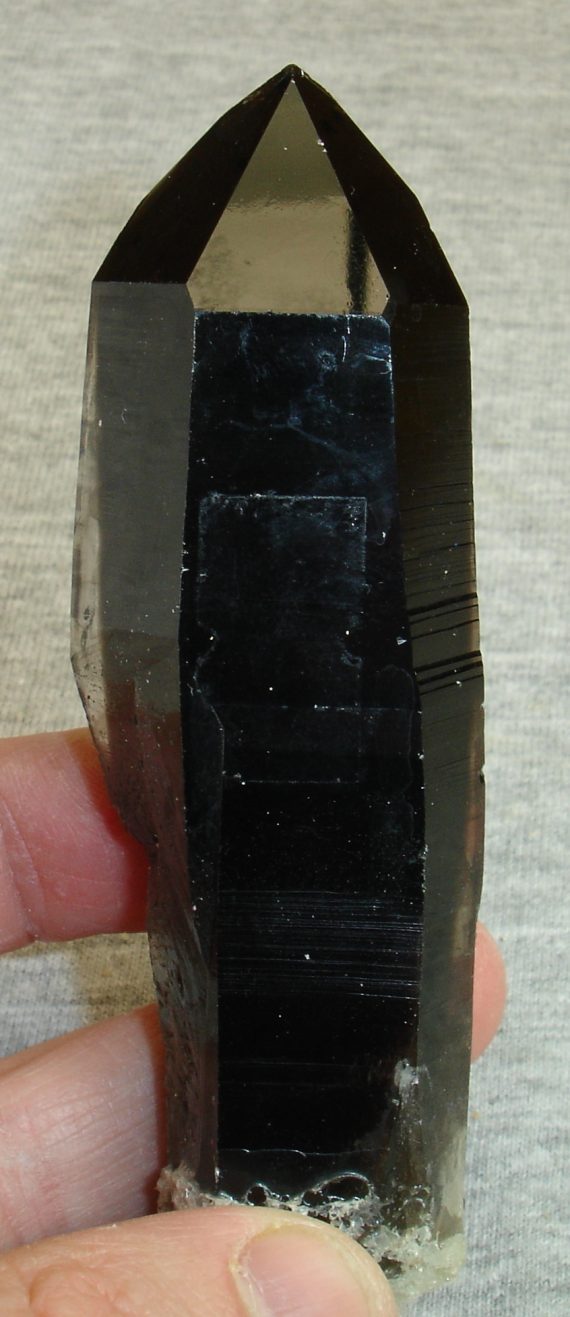 Large smoky quartz with very lustrous faces