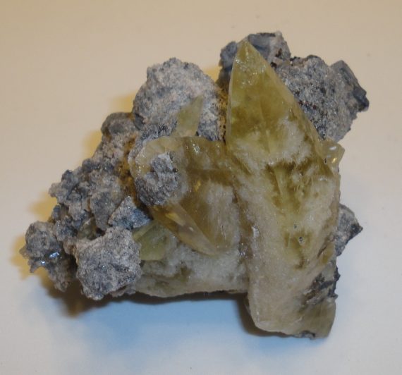 Calcite, dolomite, and galena