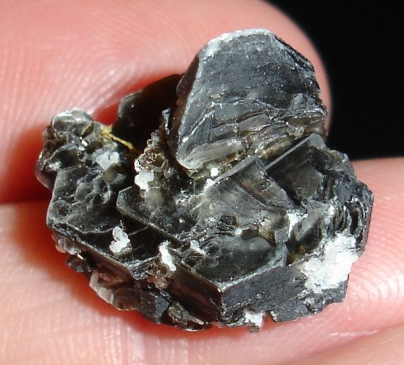 Cluster of muscovite mica crystals