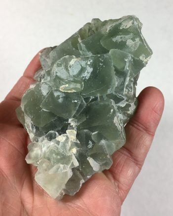 green fluorite cubes