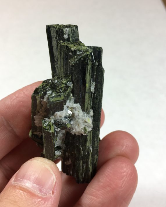 Epidote – gorgeous cluster of crystals