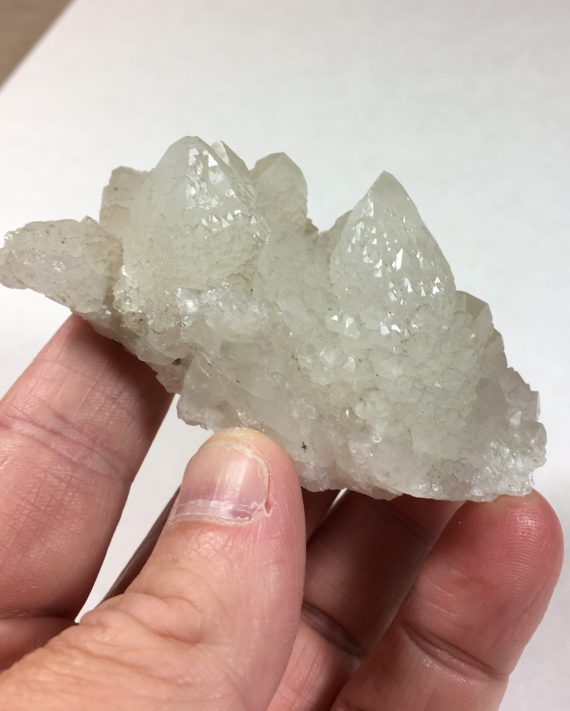 Quartz cluster - very nice specimen of quartz crystals from an uncommon location