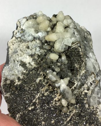Calcite and Sphalerite on matrix