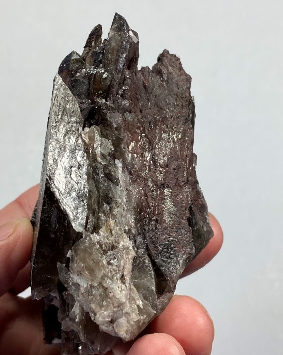 Smoky Quartz, Specular Hematite, and Microcline