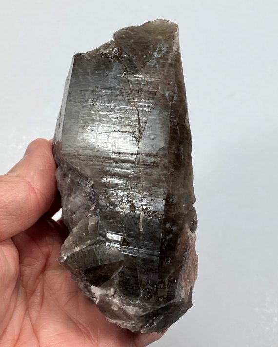Large partial Smoky Quartz crystal