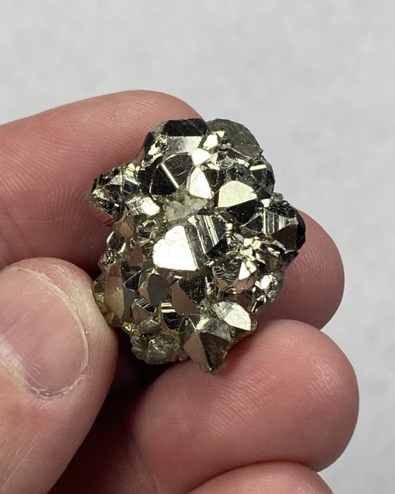 Pyrite - pyritohedral crystal form