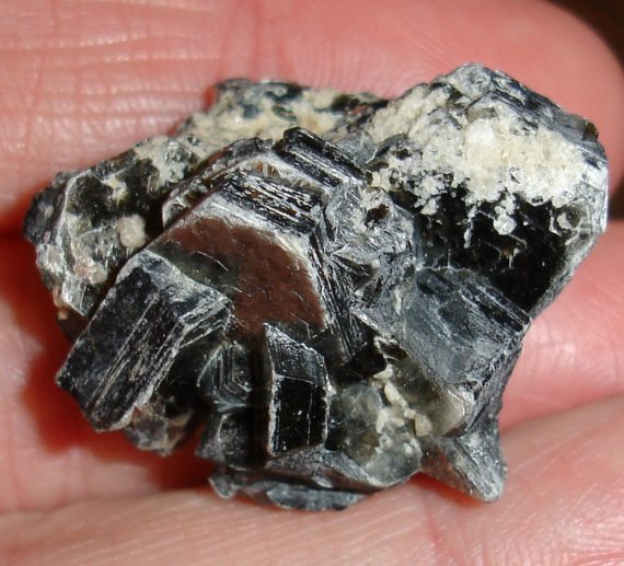Cluster of muscovite mica crystals
